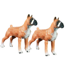 2St Decoratieve Hond Beeldjes Voor Huis of Werkplek