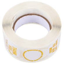 1Rol Decoratieve Gouden Thank You Stickers Voor Enveloppen En Zakjes