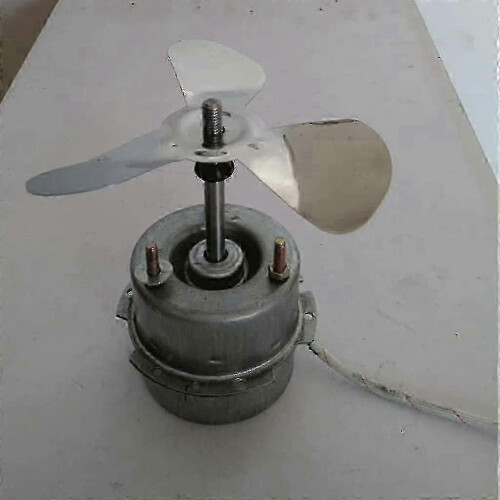 Fireplace chimney fan for BBQ hut 80W electric ventilation system