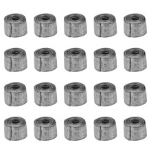 20X Soft Lead Sheet Lead Roll Fishing Sinkers Clip Tackle, 1.0MM