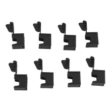 Snap fastener set for convertible top hinge cover - fits E93 335i
