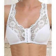 (6XL, 5Colors(5pcs) Bras For Women No Steel Ring Front Closure Bra Comfortable Everyday Bralette