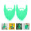 2St Ierse Nepbaard Masker Carnavalsfeest Decor 10