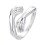 Women's Adjustable Open Ring Gold or Silver 2