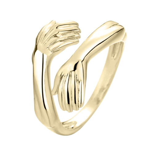 Women's Adjustable Open Ring Gold or Silver 2