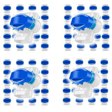 Connettori per Cavi da 120 Pezzi per Tosaerba Robotizzati, Connettore per Cavo di Collegamento Impermeabile con Riempimento In Gel