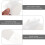 10St Herbruikbare Transparante Memo Notes Voor En Werk 5