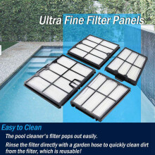 3 Set 9991467-R4 Ultra Fine Filter Panels for Pool Cleaner Parts Active 20,Active 30,Explorer E30