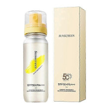 Sunscreen Spray, Face & Body Sunscreen, SPF 50+ Sunblok, Moisturizing & Soothing Care, High Protection SPF 50+ & Non-Greasy, 100 ml, for Outdoor Use O