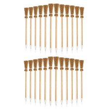 50 Stuks Heksenbezem Potloden voor Halloween Bezemsteel Balpennen Halloween Feestartikelen Heksenbezem Prop Schrijven