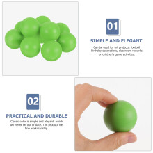 10St Lichtgroene Voetbalballen Voor Tafelvoetbal Accessoires