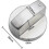 Metal stove knob for gas cooker - 6pcs 6mm universal control knobs 1