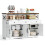 Rustic Sideboard Cabinet With Drawers Storage Buffet Unit For Dining Room 2