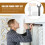1Set Kit Met Brackets En Roeibandroller Voor Raamdecoratie 4