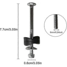 Trampoline fixing spacers - 12 pack with screws for trampoline parts