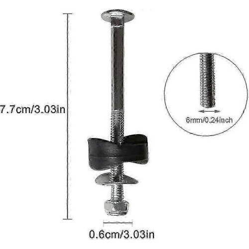 Trampoline fixing spacers - 12 pack with screws for trampoline parts