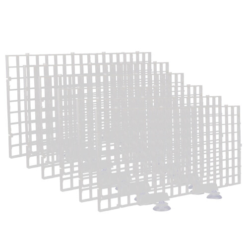 1Set Wit Aquarium Scheidingsbord Viskweek