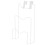 1Slanke Potdekselorganizer Wit, Wandhouder Voor Thuis 1