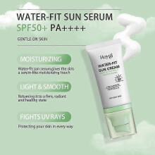 Centella Sunscreen SPF50, Centella Water-Fit Sun Serum, Nourishing Skin Long-Lasting Protection and UV Defens, Lightweight Hydrating SPF50 Centella Su