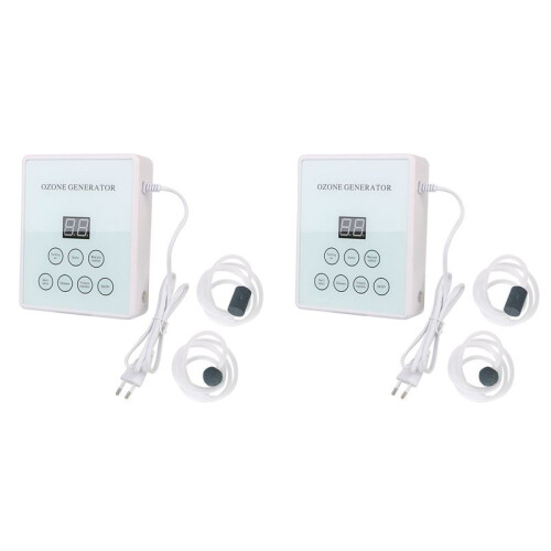2X Active Ozone Generator  Fruits and Vegetable Disinfection Machine Disinfector Multi Functional EU Plug