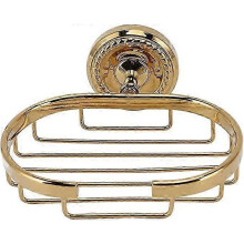 Wall Mounted Bathroom Soap Holder, Wall Mounted Metal Soap Holder Antique Bathroom Soap Basket Dish Holder Golden Twist