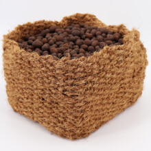3 Coconut Plant basket 25 x 25 x 20 cm Pond basket for Bank mat & Slope mat