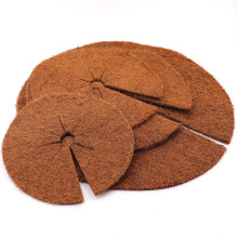 2 Coconut Mulching discs 60 cm Coconut fibre mat Coconut fibre Plant protection mat Coconut
