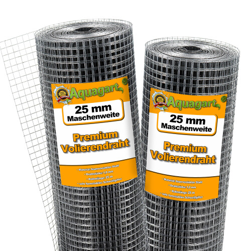 75 m x 1 m Aviary wire Wire mesh Welding grid Wire mesh Wire fencing