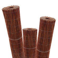 Aquagart Willow mat 10 m x 90 cm I Privacy mat made of willow Natural privacy screen for gardens
