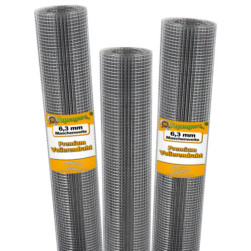 30 m x 1 m Aviary wire Wire mesh Welding grid Vole grille Wire mesh