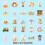 50 Cute Easter Bunny Stickers for Scrapbooking 4