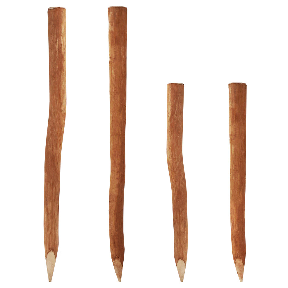 Photos - Other for Repair 90 Wooden posts for Picket fence 1.5 m I Diameter 6-9 cm I Fence posts made of Hazelnut I Fence post 1043884885