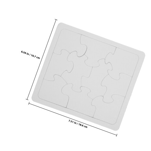 5St Wit white Puzzels Voor DIY Tekenen En Schilderen 1