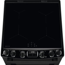AEG 6000 SurroundCook CIX6540ACB 60cm Double Oven Electric Cooker with Indu