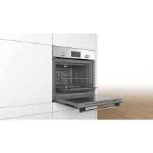 Bosch Serie 2 HHF113BR0B Stainless Steel Single Electric Oven with A Energy