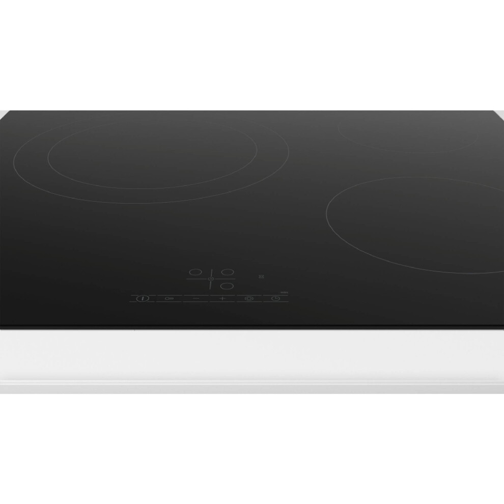Photos - Cooker Bosch PKK611BB8E Series 4 Electric Hob 3 Fireplaces 60 cm Power 5700 W