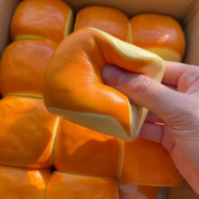 (Matches the image) Squishy Simulated Hawaiian Bread Squeeze Toy Stress Relief Slow Rising Sensory Fidget for Anxiety ADHD Autism Gift for Kid Adult