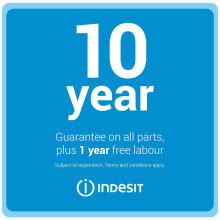 Indesit C YSD 83D WW UK 8Kg Heat Pump Tumble Dryer White A Rated