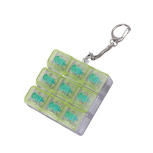 Pressable LED Illuminates Switches Tester ABS for Stress-Yellow