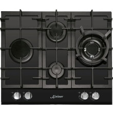 Kaiser Grand Chef Gas Hob 60cm GasPowered 4 Burner Cooktop Black