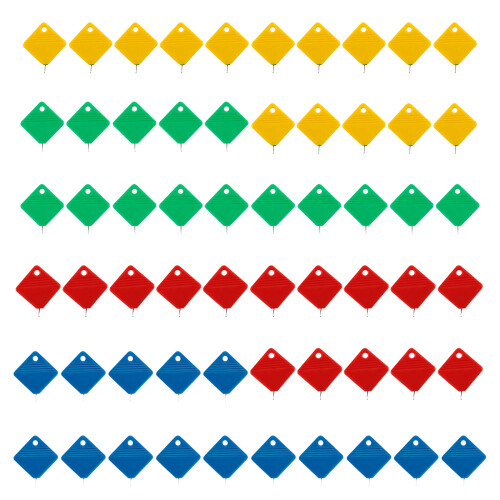 60-teiliges Näheinfädler-Werkzeug,-Vier Farben