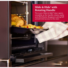 N70 Slide and Hide B54CR31G0B Built In Electric Single Oven Graphite Grey