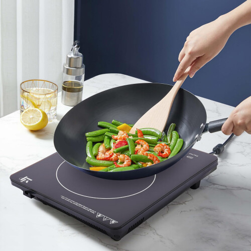 Portable Induction Hob 2200W 8 Gears Single Induction Cooker Touch Control