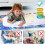 Kids Scribble Drawing Mat Water Aqua Magic Doodle Board 3 Magic Pen Drawing Book 7