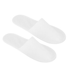 XinPengtai 50Pairs White 4mm Non Woven Disposable Non Slippers Trip House S