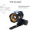 Phare avant LED rechargeable USB pour vélo VTT JP-7602 4