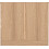 Seconique Tessa 3 Drawer Chest - Natural Oak Effect 6