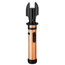 (9006 Orange) High Temperature Jet-Flame Torch Lighter For Outdoor Bbq Grilling Adjustables Red Flames Inflatable Lighter for Camping