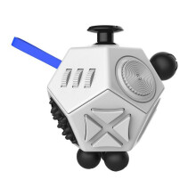 (Matches the image) Rainbow 612 Sides Cube Decompression Toy Stress Relief Autism ADHD OCD Anxiety Sensory Fingertip Desk Toy for Kids Adults