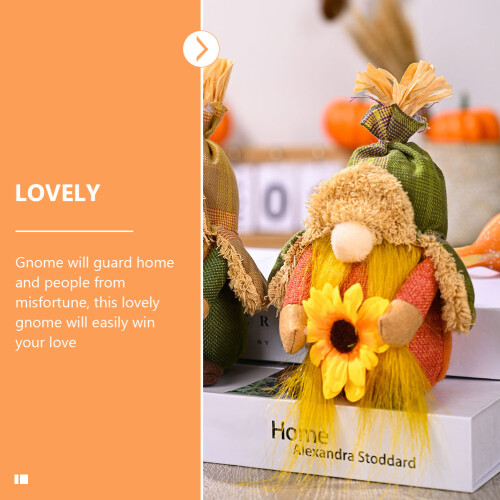 1X Voor Bureau En Plank Herfstdecoratie 2
